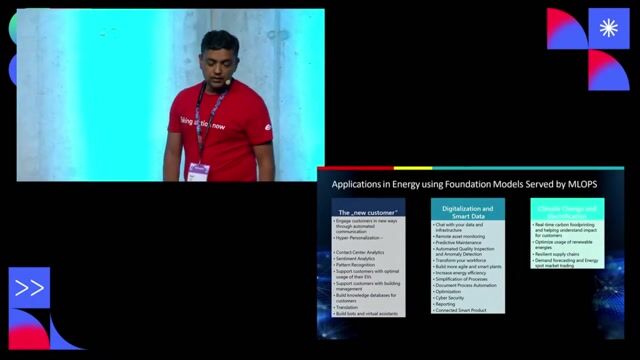 Overview of generative AI applications at E.On