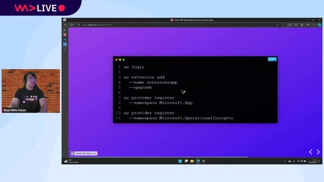 Deploying container apps with Azure CLI and AZD