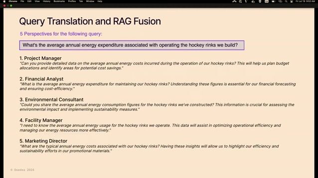 Expanding search with query translation and RAG fusion