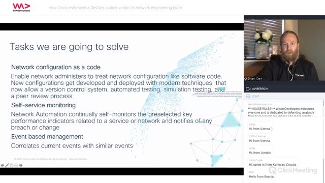Adopting infrastructure as code for network configurations