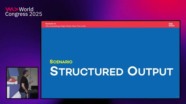Using LLMs for structured data and API calls