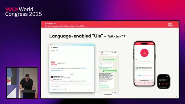 Demonstrating a multi-system AI chat interface