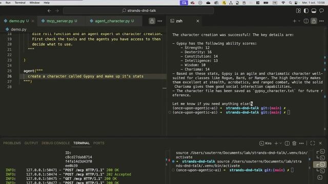 Showcasing the complete multi-agent game master
