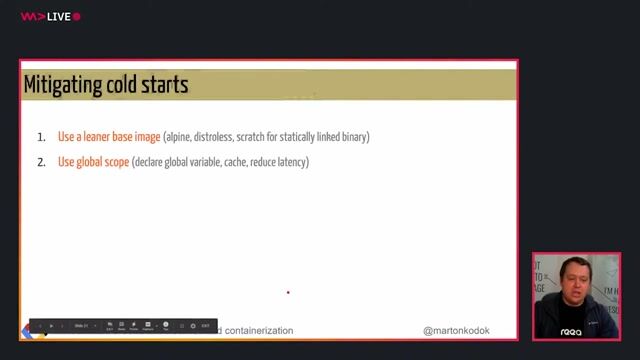 Practical strategies for minimizing and managing cold starts