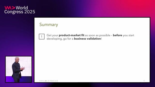 Three key principles for entrepreneurial success