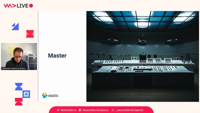 Managing the cluster with a master node