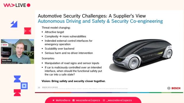 Security challenges of autonomous driving and forensics