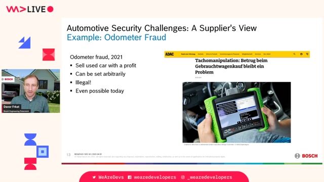 Learning from historical and recent vehicle attacks