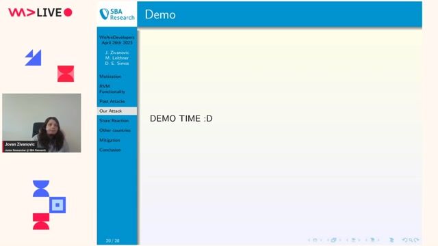 The vendor response to the disclosed vulnerability