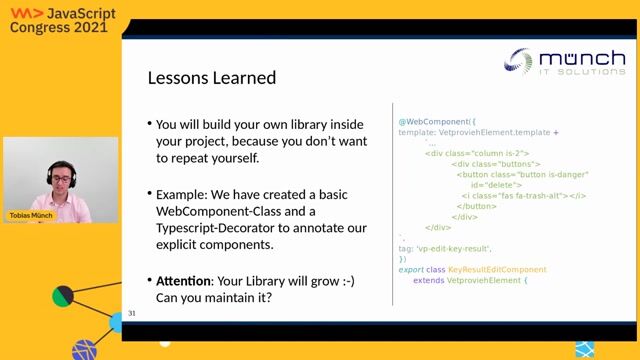 Using web components to migrate legacy applications