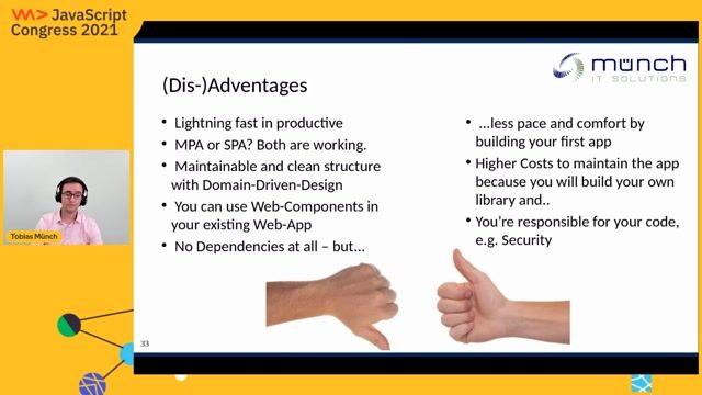 Live coding an editable list with web components