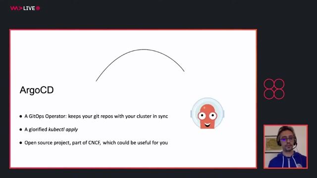 Introducing Argo CD as a GitOps operator