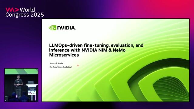 LLMOps-driven fine-tuning, evaluation, and inference with NVIDIA NIM & NeMo Microservices