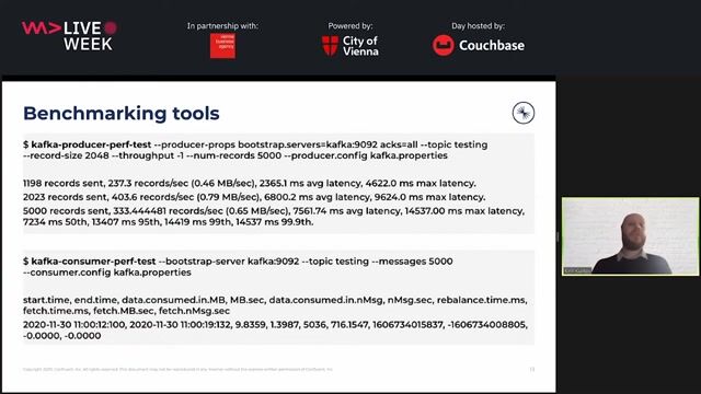 Using Kafka's built-in performance testing scripts