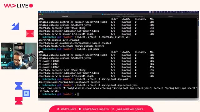 Automating database recovery and scaling with an operator