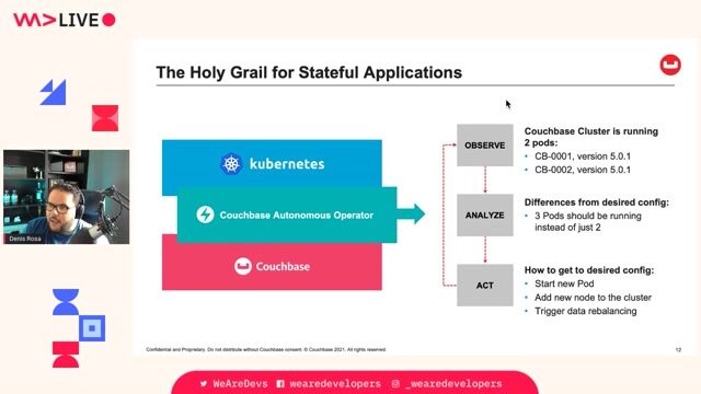 Deploying a database cluster using a YAML file