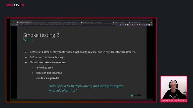 Comparing manual and automated smoke testing approaches