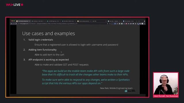 Using New Relic Synthetics for automated testing