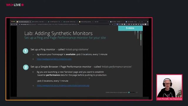 Creating Ping and Simple Browser monitors for basic checks
