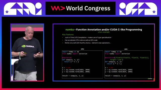 Gaining more control with the Numba JIT compiler