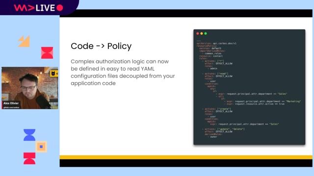 Implementing decoupled authorization with the sidecar pattern