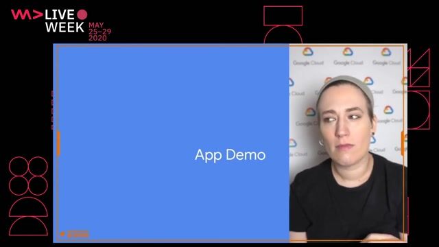 Demo of a voice-enabled self-service kiosk