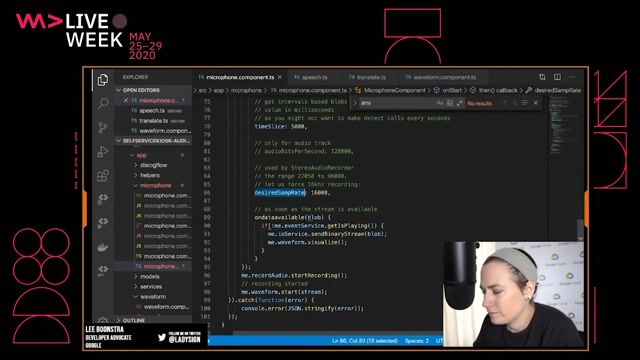 Streaming audio to the backend with Socket.IO