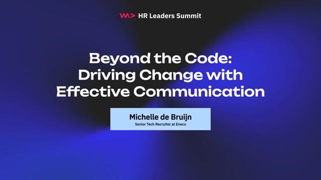 The professional challenge of driving workplace change