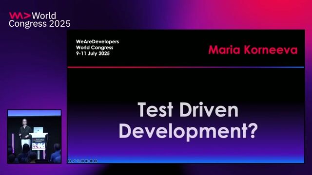 Accessibility Test Driven Development