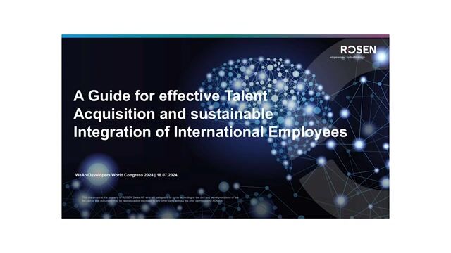 Understanding Rosen Group's global business and talent needs