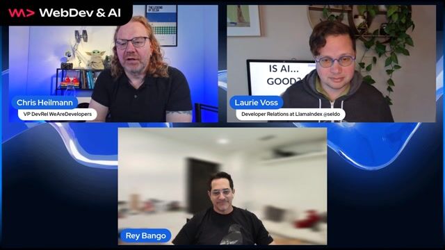 Panel discussion: Developing in an AI world - are we all demoted to reviewers? WeAreDevelopers WebDev & AI Day March2025