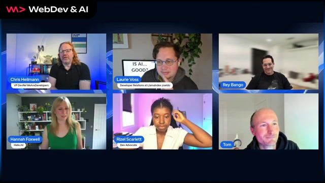 Panel discussion: Developing in an AI world - are we all demoted to reviewers? WeAreDevelopers WebDev & AI Day March2025 thumbnail