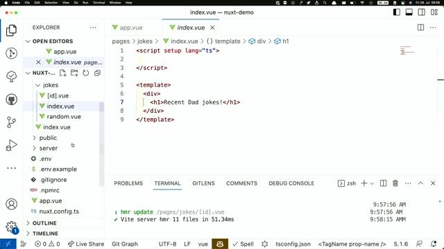 Creating type-safe server API routes with Nitro