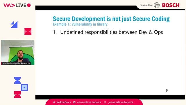 Common security failures beyond individual coding errors