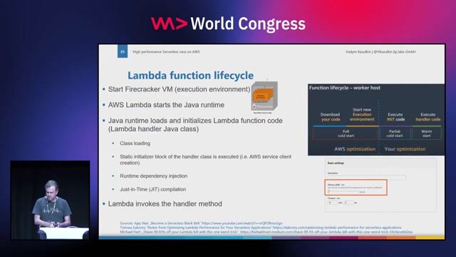 Benchmarking a standard Java Lambda's performance