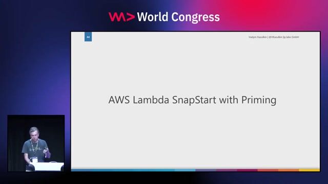 Optimizing SnapStart performance with priming techniques