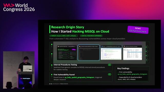 Hacking MSSQL on Cloud. All of them. How I became sysadmin on Azure, AWS, GCP and Alibaba. thumbnail