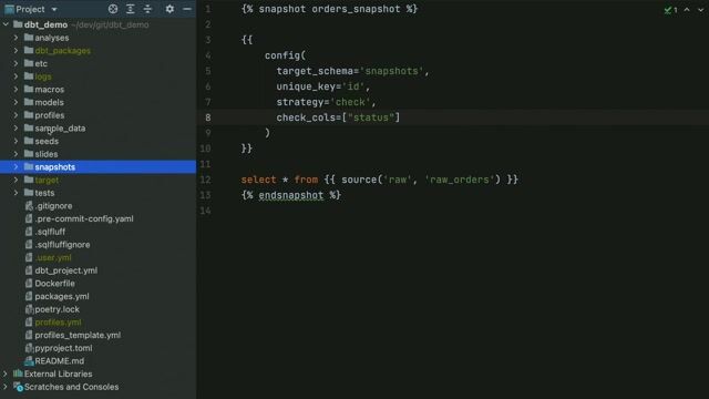 Using seeds for static data and running models