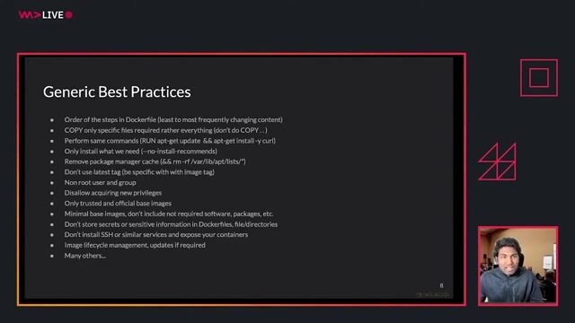 Advanced security practices for hardening Dockerfiles