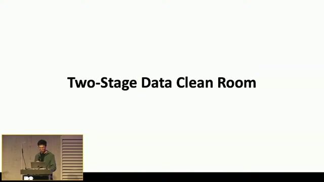 Introducing a two-stage data clean room solution