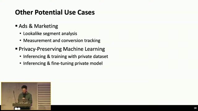 Demonstrating the platform's workflow and attestation