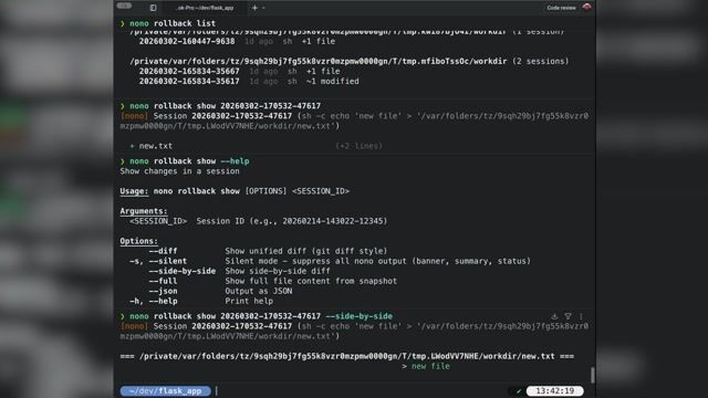 Advanced controls for dangerous commands and auditing