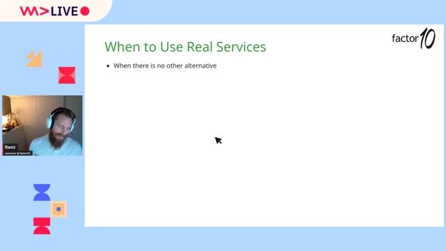 Using temporary services with Testcontainers for reliable tests