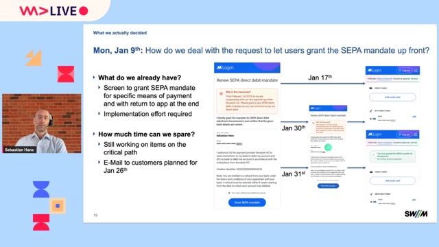 Handling unfinalized contracts just before go-live
