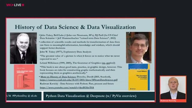 The theoretical foundations of modern data visualization