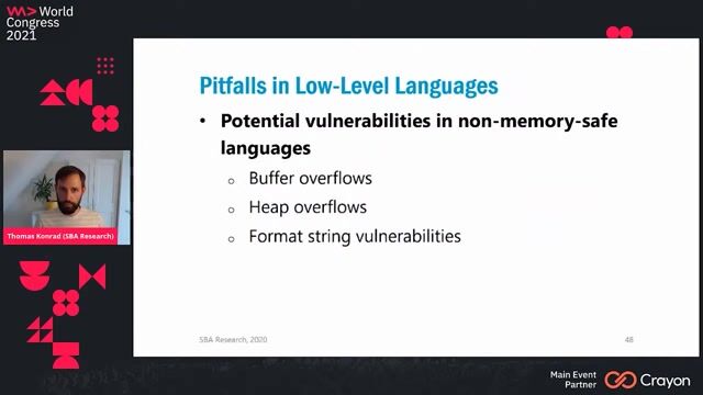 Avoiding pitfalls in low-level languages and enforcing access control