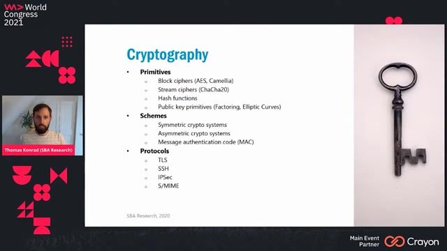 Applying cryptography and managing user sessions securely