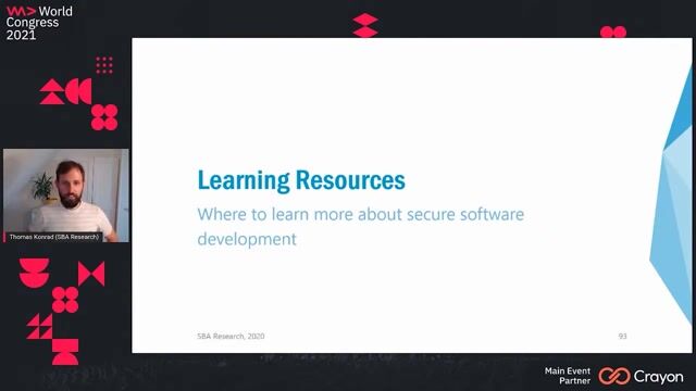 Key takeaways and resources for continuous security learning