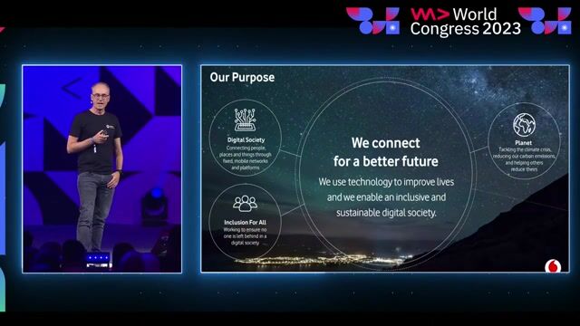 Vodafone's purpose to connect for a better future