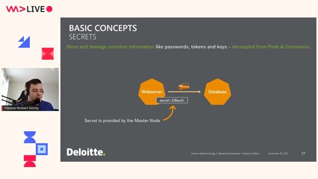 Providing persistent storage for stateful applications